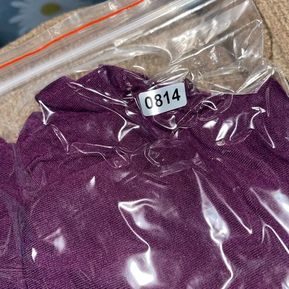 Zenana Outfitters Open-Front Cardigan Sweater - Plum - Picture 6 of 6